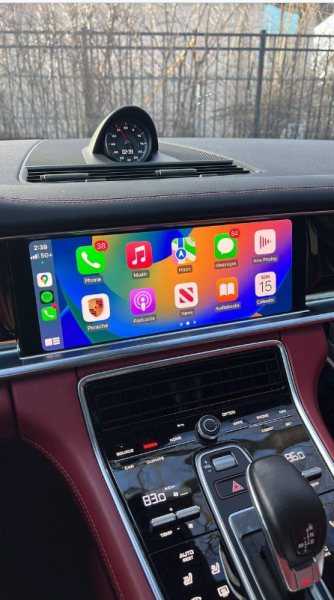 Aktivierung von Carplay für Porsche Modelle